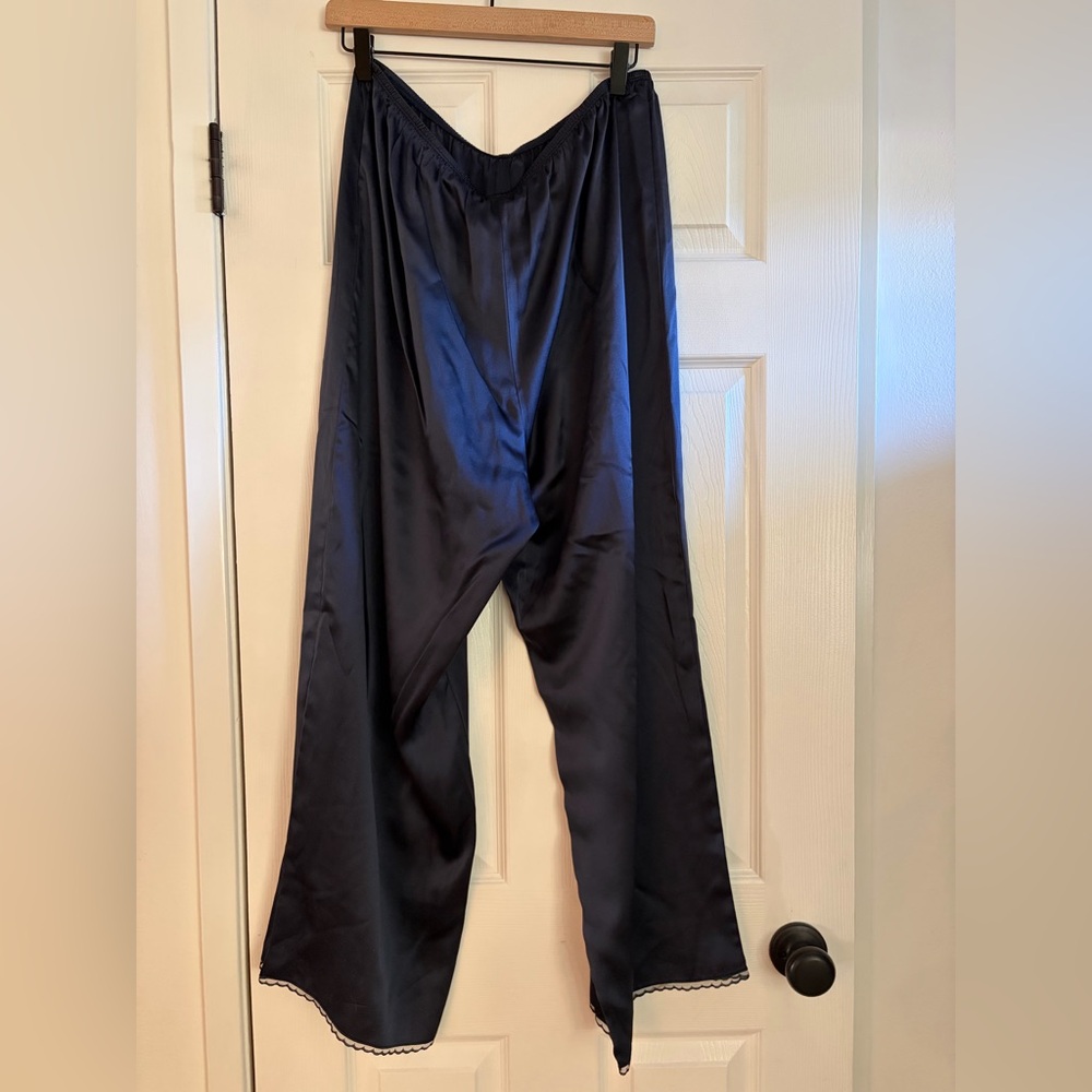 DONNI- 100% silk pull on pants - NEW WITH TAGS - Picture 4 of 4